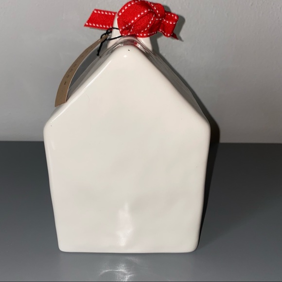 NWT Rae Dunn ceramic Birdhouse WISH - Picture 3 of 5